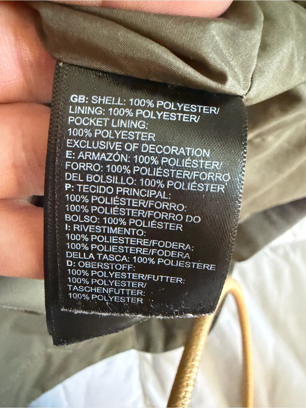 The North Face Women's City Breeze Rain Parka — Olive - Picture 12 of 12